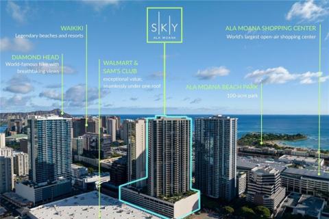 Sky Ala Moana West(unit#1505)
